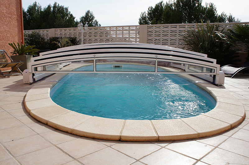 Abri piscine aluminium : abri piscine résistant en aluminium